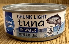 Chunk Light Tuna in Water, 5 Oz Cans (Pack of 24) – Wild Caught BB 11/2027+