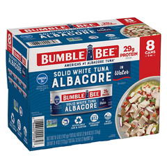 Bumble Bee Solid White Albacore Tuna in Water, 5 Oz Can (Pack of 8) – Wild Caugh