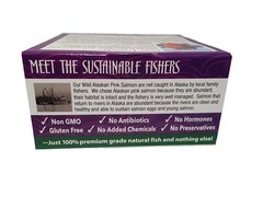 Henry & Lisa’s Natural Seafood Wild Alaskan Pink Salmon, 6-Ounce Cans