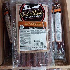 Walnut Creek Foods Jerky Sticks, Hickory Smoked Meat Snacks 2 Pound Bag