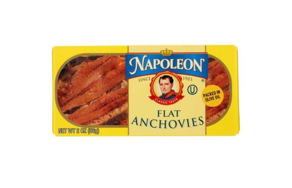Napoleon Flat Anchovies 2oz (pack Of 4)
