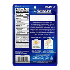 StarKist Chunk Light Tuna in Water 2.6 oz 10 Pack – Protein Pouch Lunch Snack