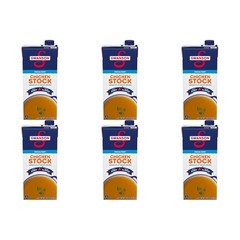 Pack of 6 Swanson Unsalted Chicken Stock 32 oz Cartons – 100% Natural Broth