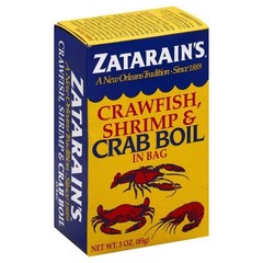 Zatarains Seasoning Crab & Shrimp Boil Dry 3.0 OZ