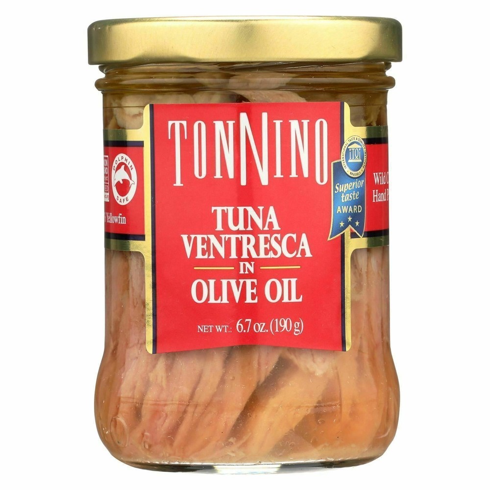 Tonnino Tuna Fillet Olive Oil Ventresca, 6.7 oz