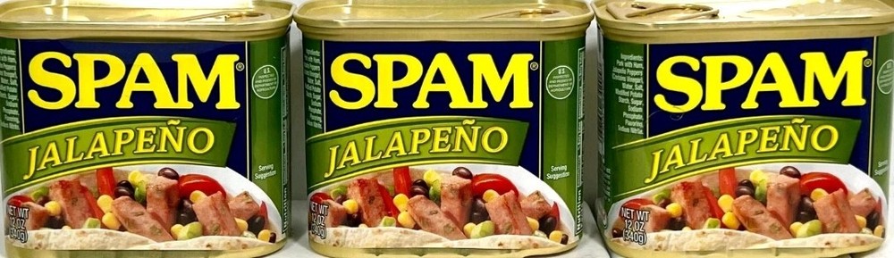 Spam Jalapeno Luncheon Meat 12 oz ( Pack of 4 )~11/2028