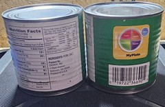 Lot of (2) Crider Fully Cooked Ground Pork / Canned 24oz 1LB / Exp. 05/30/2027!