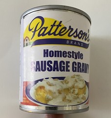 6 Patterson’s Homestyle Sausage Gravy 8 oz Cans Best by 10/24/26 Breakfast