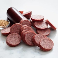 Hickory Farms Party-Size Signature Beef Summer Sausage, 26 ounces Great Snacking