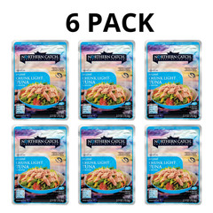 Northern Catch Original Chunk Light Tuna in Water Pouch 2.5 oz – 6 Pack