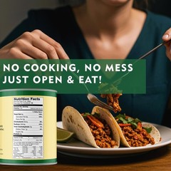 Werling & Sons Taco Beef Filling 28 Oz – Fully Cooked, Heat & Serve | Premium…