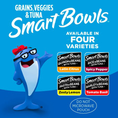 Smart Bowls Tomato Basil, 4.5 oz Pouch (Pack of 12) – Features Barley & Beans wi