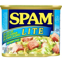 SPAM Lite, SPAM Canned Meat, 12 Oz Can, (12 Pack)