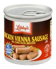 Libby’s Chicken Vienna Sausage in Chicken Broth 4.6 Oz (Pack of 6)