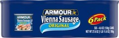 Star Vienna Sausage, 6 Cans of 4.6 oz – Easy Gluten Free Protein Snack