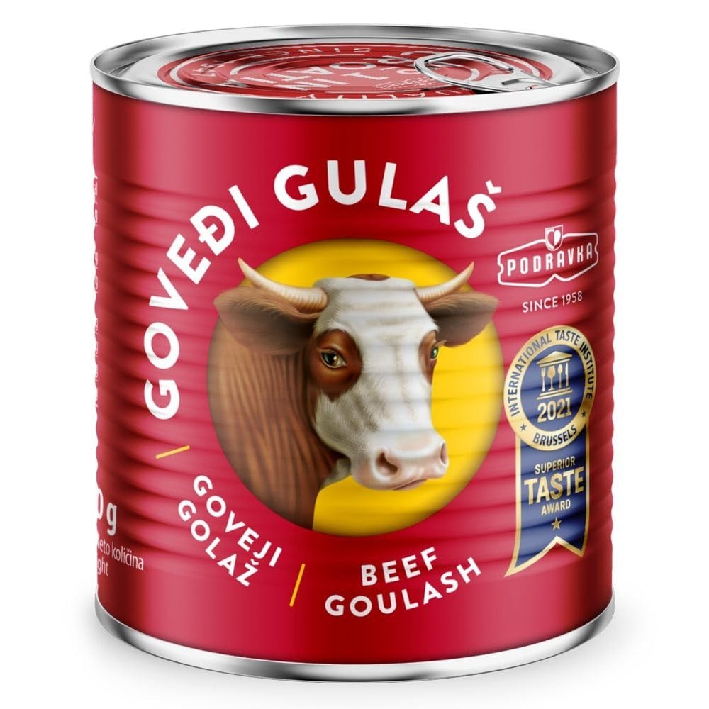 Beef Goulash Podravka – Pack Of 10 x 300g (Superior Taste Award)
