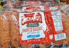 Richard’s Mild Smoked Sausage 32 Oz (2 Pack)
