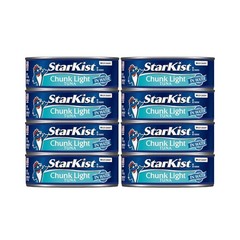 StarKist Chunk Light Tuna in Water, 5oz Can, 8-Pack