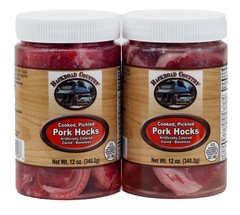 Backroad Country Fully Cooked Boneless Pickled Cured Pork Hocks in a Jar, 12 …