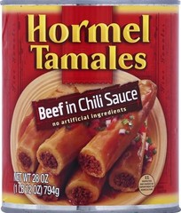 HORMEL Beef Tamales, 28 oz (Pack of 4) 28 Ounce