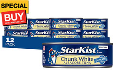 Chunk White Albacore Tuna in Water – 5 oz Can (Pack of 12)
