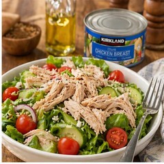 2 Pack Kirkland Signature Chicken Breast 12.5 oz 6 Cans Ready Eat High Protein
