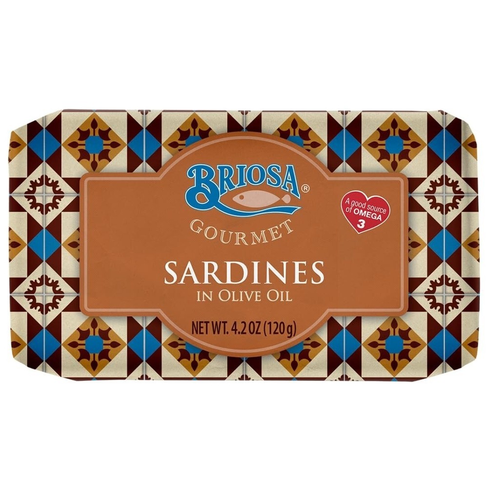 Briosa Gourmet 10 Pk Sardines in Olive Oil Seafood Aficionado