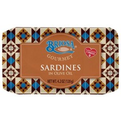 Briosa Gourmet 10 Pk Sardines in Olive Oil Seafood Aficionado