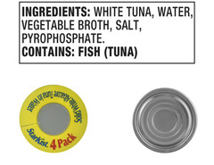 Starkist Solid White Albacore Tuna In Water 25% Less Sodium, 4×12 = 48 Cans