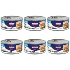 Swanson White Chunk Canned Chicken Breast – Gluten Free, Pack of 6