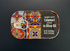 Trader Joe’s Calamari Pieces in Olive Oil 6 Pack 3.91oz Each Seafood