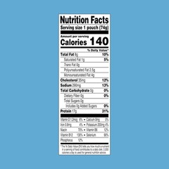 24-Pack Wild Caught Tuna Pouches in Sunflower Oil – 17g Protein, Gluten Free