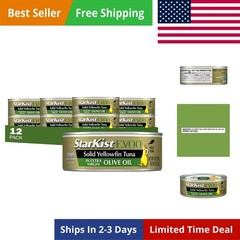 E.V.O.O. Solid Yellowfin/light Tuna in Extra Virgin Olive Oil – 4.5 oz Can Pa…