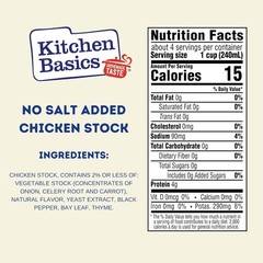 Kitchen Basics Unsalted Chicken Stock – 32 oz (Pack of 12)