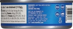 StarKist Chunk Light Tuna in Water, 5 oz (1 Pack) Canned Tuna Fish, Wild Caught