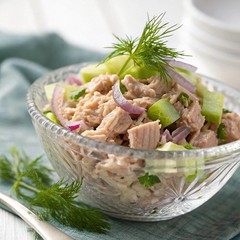 No Salt Added Chunk Albacore Tuna, 12 Pack, 30g Protein, Gluten Free, Keto Snack