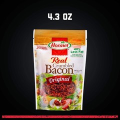 Real Bacon Crumble Topping Pack of 2, 8.6 Oz – Flavorful & Gluten-Free