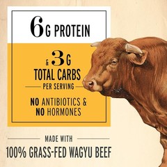 EPIC Snack Strips, Wagyu Beef Steak, Grass-Fed and Paleo Friendly, 0.8 oz, 10 ct