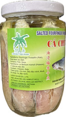 Salted Fourfinger Threadfin Fish in Soya Bean Oil Coconut Tree 13.4oz Vietnam