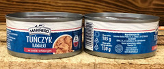 MARINERO Tuna Pieces In Own Sauce, 185 g/130 g