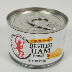 2 Underwood DEVILED HAM Spread 4.25 oz can 10/15/2028