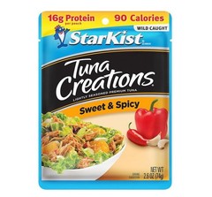StarKist Tuna Creations Sweet and Spicy Pouch (2.6 oz – 24 Pack) Wild Caught, 16