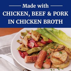 Ready-to-Eat Vienna Sausage, Chicken Broth, 4.6 oz x 24