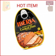 Iberia Boneless & Skinless Cooked Ham, 16 oz