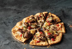 (14) 9.3 Ounce Artisan Flatbread: Filet Mignon Cheesesteak