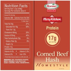 Hormel Corned Beef Hash Multipack – 8 Servings#~-