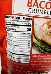 Bacon Crumbles Kirkland Signature 2 Pack 20 oz Each Pack