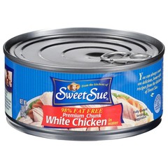Canned Chicken Breast Rib Meat Water Keto Gluten Free Protein Chunks 10oz