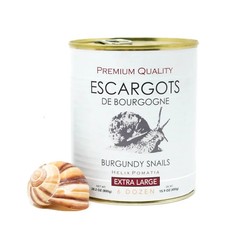 Burgundy Escargots – 6 Dozen per Can – Product of France – Gourmet Snails