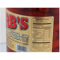 Tangy & Spicy Sausage Jar – 39 Count Beef & Chicken